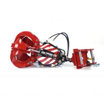 LESU RC Teile Orange Peel Greifer für 1/14 RC Hydraulikbagger AC360 ET26L ET30H 374F Baubagger DIY Modellspielzeug