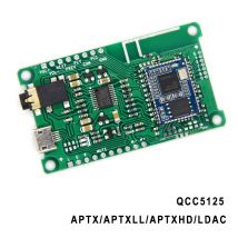 Aptx/aptxll/aptxhd/ldac qualcomm qcc5125 v2.0 Decodierung pcm5102a Low-Power-BT-Leistungs verstärker platine
