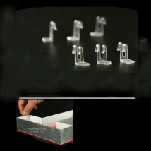 5000 PCS Transparent Back Board with Quick Assembly Plastic Buckle for Channel Letter Sign Installation