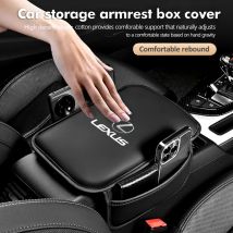 Leather Car Armrest Box Pad Mat Accessories For Lexus RX300 IS200 IS250 ES350 Ct200h UX250h NX300h RX350 ES300h RX400h NX IS300h