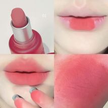 HERORANGE Soft Mist Language Velvet Lipstick Fat Mound Mist Surface Matte, nicht leicht zu färben, Cup-Aussehen, weißer Lippenstift