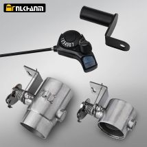 Valvola per sistema di scarico moto, suono modificato da locomotiva con interruttore di regolazione del cambio, slip-on da 51mm, seconda generazione
