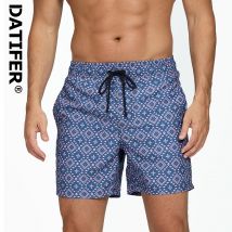 DATIFER 2025, Sommer-Heißer Verkauf, Herren-Shorts, klassisches Polyester, schnell trocknend, atmungsaktiv, Mesh-Liner-Shorts, Para Hombre, Fitnessstudio, Strandhose