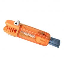 3 In 1 Multifunctional Cleaning Brush Tiny Bottle Cup Lid Detail Brush Straw Cleaner Tools Household Kitchen Cleaning Tools