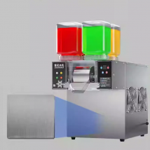 2025 Nuova mini macchina per il ghiaccio con fiocchi di neve raffreddata ad aria, negozio di dessert, ghiaccio tritato, 4 gusti