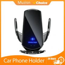 360-Grad-Drehung, kabelloser Autotelefonhalter, Navigationsclip, Erkennung, Öffnen, Schließen, Navigationshalterung, kabelloses Laden, Automobilzubehör