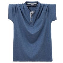 Neue Sommer Reine Baumwolle Solide T Hemd Männer Kausalen Oansatz T-shirt Männlichen Hohe Qualität Übergroßen Herren Streetwear Tasche Top Tees 6XL