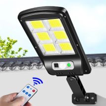 LED-Wandleuchte für den Außenbereich, Solarleuchten, Bewegungsmelder, solarbetrieben, wasserdicht, Sicherheitswandbeleuchtung für Terrasse, Gartentür, Straßenlaterne