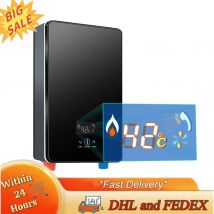 Scaldabagno elettrico 6500W 220V Scaldabagni in acciaio inossidabile a temperatura regolabile con schermo LED