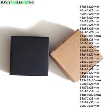 100 teile/los Blank DIY Kraft Handgemachte Seife Box Schwarz Weiß Karton Papier Schmuck Fall Hochzeit Party Favor Craft Geschenk Box