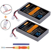 Per SONY PS4/PS4 Pro slim LIP1522 e KCR1410 Dualshock 4 V1 V2 Controller wireless Playstation GamePad 1500mAh Sostituisci la batteria