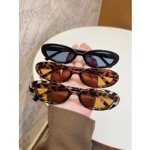 3Pcs Fashionable Oval Glasses Set, Light Texture, Unique Style, Suitable for Hiking and Outdoor Activities