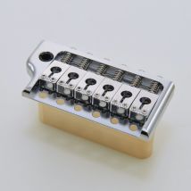 WAAH Guitar Tremolo Bridge for PRS Style CNC Machined Ultra 52.5mm Brass 6 Screws Knife Edge for STcaster Guitar