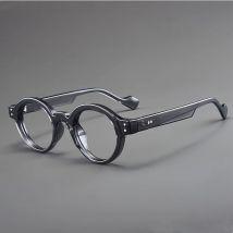 2025, neue europäische und amerikanische Anti-Blau-Brille, Retro-Lesebrille mit rundem Rahmen, ultraleichte High-Definition-Lesebrille