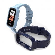 Case+Strap for Xiaomi mi band 9 active smartwatch accessories sprot Silicone bracelet correa Bumper shell Cover for Redmi band 3