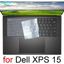 Copertura della tastiera per Dell XPS 15 9500 9510 9520 7590 9550 9560 9570 9575 9650 Touch Protector Custodia in pelle Accessori Silicone 15.6