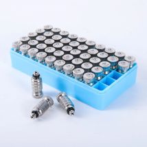 50Pcs Zerstäubung Nebel Düse Hochdruck Nebel Spray Metall Düse 3/16 "Gewinde Garten Gewächshaus Bauernhof Outdoor Bewässerung kühlung