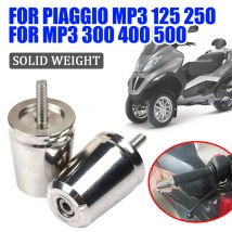 Per PIAGGIO MP3 125 MP3 250 MP3 300 400 500 MP3 Accessori Moto Manopole Manubrio Tappo Bar Ends