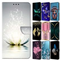Flip Leather Case For Samsung Galaxy A12 A13 A14 4G/5G Wallet Case A04S 3D Magnet Magnetic Funda