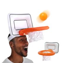 Mini canestro da basket gonfiabile Giocattoli da lancio per interni ed esterni Pompa gonfiabile Gioco divertente Giocattoli da basket giocattolo