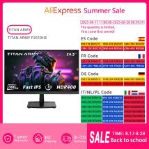TITAN ARMY-Monitor de juegos P2510HS, pantalla IPS rápida CSOT de 24,5 pulgadas, 1920x1080, frecuencia de actualización de 300Hz, HDR400, tiempo de respuesta 1ms GTG