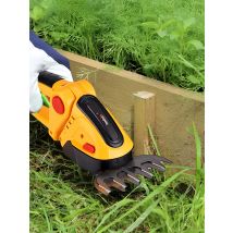 ​NEWBENY 2 IN 1 Cordless Electric Hedge Trimmer 20000RPM Rechargeable Shrub Pruning Mower Garden Tool For Makita Battery Pin