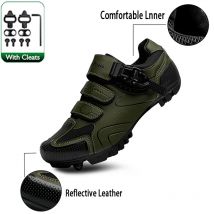 Neutrale MTB-Fahrradschuhe, kompatibel mit Pelaton-Rennradschuhen, Herren-Fahrradsportschuhen, reflektierendes Streifendesign