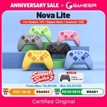 GameSir Nova Lite Gamepads PC Switch 2 Gaming Controller for Nintendo Switch 2 Switch Steam iOS Android Hall Effect Josticks