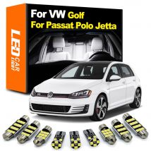 Zoomsee Dla Volkswagen VW Golf 4 5 6 7 Jetta Bora Vento Passat B5 B6 B7 B8 CC Polo Phaeton Canbus Zestaw oświetlenia wewnętrznego LED pojazdu