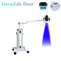 Macchina sbiancante dentale da 60W con 12 LED, 3 colori e funzione di controllo con sensore per sbiancamento dentale.