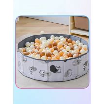 5.5CM 50/100pcs Soft Ball Pit Ball Crush Proof Plastic Balls With Reusable Net Bag for Kids Coffee Beige Cream Brown Mix Colours