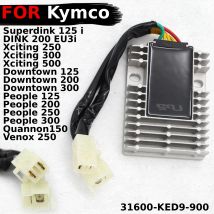 Rectificador regulador de voltaje para Kymco Superdink 125 i Xciting 250 300 500 Downtown People 200 DINK EU3i Venox 31600-KED9-900, 12V