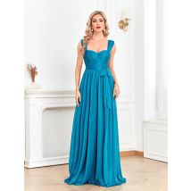 Blau glänzendes langes Abendkleid 2025, luxuriös, sexy Schlitz, formeller Abschlussball, Damen, elegante Partykleider, schicke Maxikleider