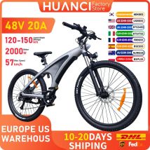 Rower elektryczny HUANCI Q5 2000W, rowery elektryczne 27,5 cala, rower elektryczny 48V 20AH, elektryczny e-bike, rower górski dla dorosłych, fatbike