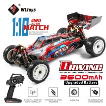 Wltoys 104001   RTR 1/10 4WD RC Car 2.4G zdalnie sterowanym samochodowym wyścigowym Drift 45 km/h szybki terenowy wspinaczka metalowe pojazdy zabawki