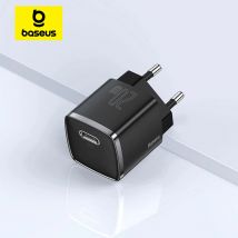 Caricabatterie Baseus USB tipo C caricabatterie USB C portatile da 20W supporto tipo C PD ricarica rapida per iPhone 16 15 14 13 12 Pro Max 11 X tablet