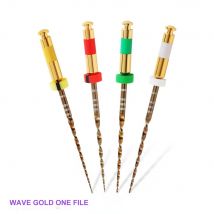 Dental Wave Gold Eine Dateien 6 teile/paket Reciprocational Große Primäre Dateien Rotary Dental Endo NITI Dateien Endodontie Dental Dateien
