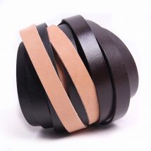 Schwarz/Braun/Kaffee 80 cm 3-30 mm Kein Schweißen Flaches Echtleder Schmuckschnur Schnur Spitzenseil DIY Halsreifen Halskette Armband