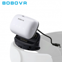 BOBOVR B100U Kit di aggiornamento per cinghia per la testa M1/M2/M3 Dock batteria da 10000 mAh Doppia capacità della batteria per fascia M3 PRO