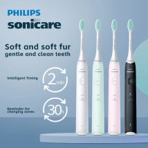 PHILIPS Sonicare HX2421 elektryczna szczoteczka do zębów dwa tryby zęby delikatne dokładne czyszczenie pielęgnacja jamy ustnej zdrowie dziąseł szczoteczka do zębów