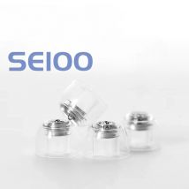 SHANLING SE100 Auricolari in silicone con divisore in metallo incorporato riducono la seconda distorsione dell'armonica per audio migliorato