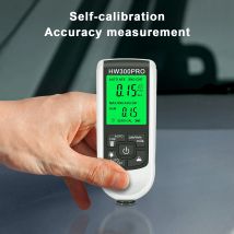HW300PRO miernik grubości do samochodów Film automatyczny miernik grubości 0-2000UM Fe NFE miernik powłoki Tester grubości farby samochodowej