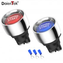 1PC Auto Motore di Avviamento Interruttore di Accensione 12V 50A 3 Spille SPST Momentaneo Keyless Pulsante di Avviamento Interruttori ON OFF Per Auto Marine RV