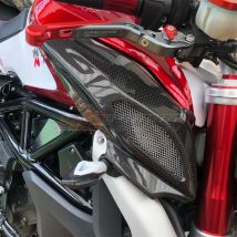 Abgas-Hitzeschild-Schutz abdeckung für mv agusta brutale dragster Voll carbon faser