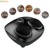 Fußmassagegerät, elektrischer Vibrator, Shiatsu-Heiztherapie, heiße Kompression, Knetwalze, Muskelentspannung, Schmerzlinderung, 6D-Massage