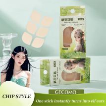 GECOMO 18-Aufkleber, natürliche, unsichtbare Feen-Ohraufkleber, starke Unterstützung, passende Ohrformung, geeignet für photogene Schönheitswerkzeuge