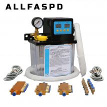 1L 2L Schmiermittelpumpe Automatisches CNC-Schmierpumpensystem-Kit AC110V AC220V 4mm 6mm CNC-Ölpumpe für CNC-Werkzeugmaschinen Drehmaschine