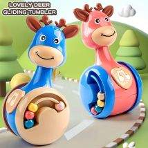 Roly Poly Baby Toys od 6 do 12 miesięcy, zabawki z woblerem dla niemowląt dla chłopca i dziewczynki