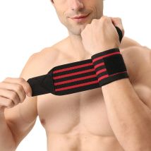 1 pz cinturino supporto per il polso cinghie per tutore extra resistenza sollevamento pesi fasce per il polso fasciatura fitness palestra allenamento fasciatura sportiva