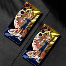 Dragon Ball Cool Saiyan Vegeta Custodia morbida nera per Samsung Galaxy S24Ultra S20 FE S22 Plus S23 FE S24 S25 Ultra S21 + S21